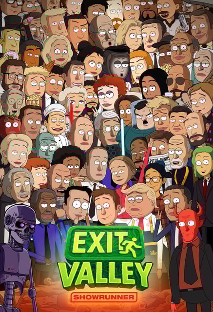 San Francisco-based Showrunner, an interactive artificial intelligence streaming platform backed by Amazon, has unveiled its first playable AI show, “Exit Valley,” an animated satire of Silicon Valley.