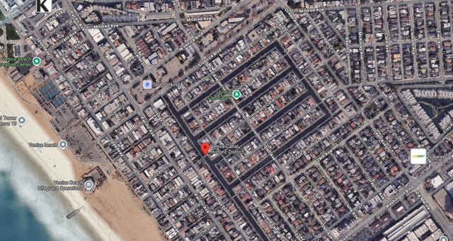 The Venice canals (Google Maps)