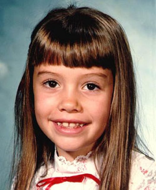 A photo of Nicole Morin when she was 8-years-old in 1985.