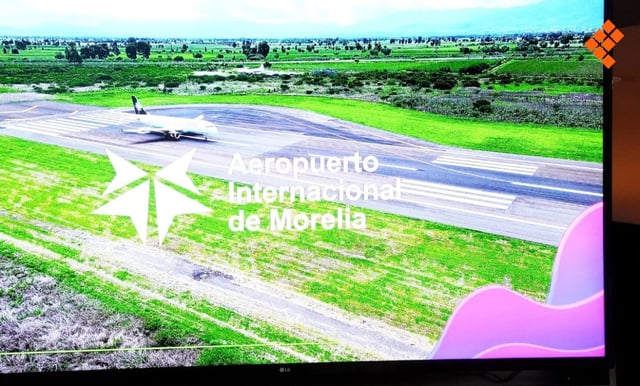 Invertirán 1,078 mdp en mejoras del Aeropuerto Internacional de Morelia