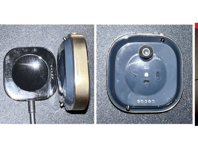 Leaked photos of Meta's canceled smartwatch (Meta Milan)