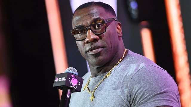 Shannon Sharpe during the 2024 RenderATL Tech Conference in Atlanta, Georgia.