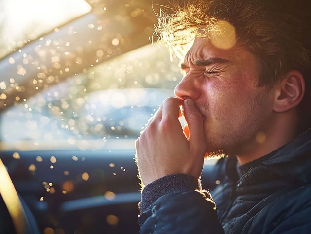 Scientists say microplastics fill the air of cars, making them a prominent place for daily indoor air pollution. (© Lamina – stock.adobe.com)
