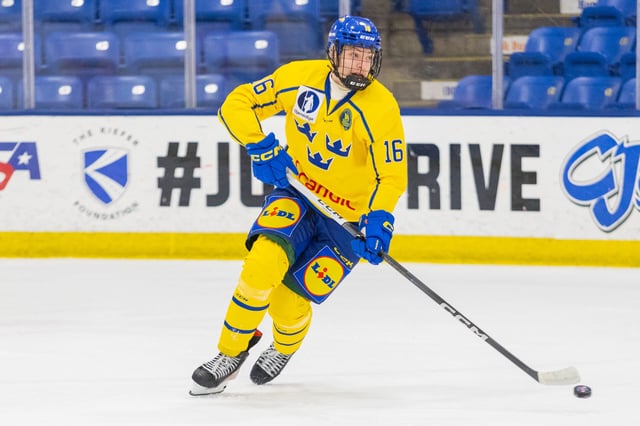 Jack Berglund, Team Sweden (Photo by Michael Miller/ISI Photos/Getty Images)