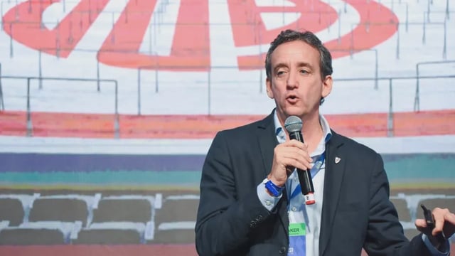 El vicepresidente de River se sumó a la cruzada del club contra el Gobierno. 