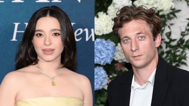Mikey Madison and Jeremy Allen White