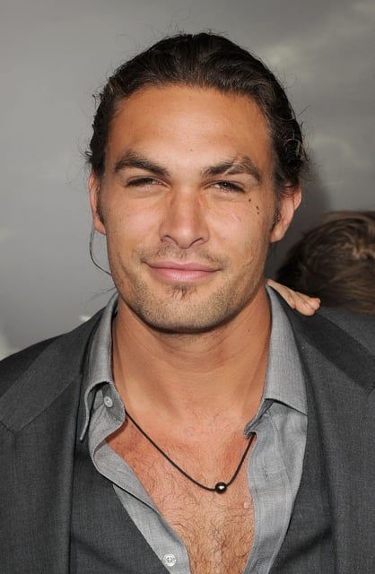 Jason Momoa was clean-shaven for his starring role in 2011's "Conan the Barbarian."