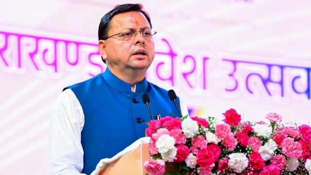 Uttarakhand CM Pushkar Singh Dhami. (Photo from X)