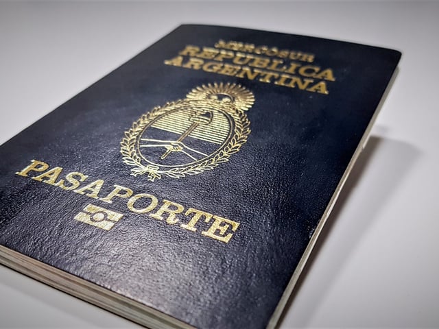 Pasaporte argentino