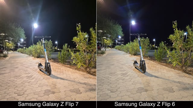 Shots captured with the Samsung Galaxy Z Flip 7 and Galaxy S25. 