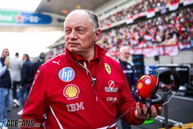 Frederic Vasseur, Ferrari, Shanghai International Circuit, 2025