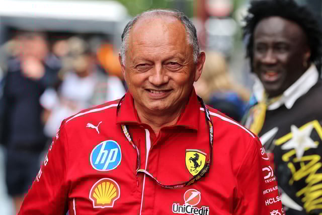 Ferrari team principal Fred Vasseur. Image: Moy/XPB Images