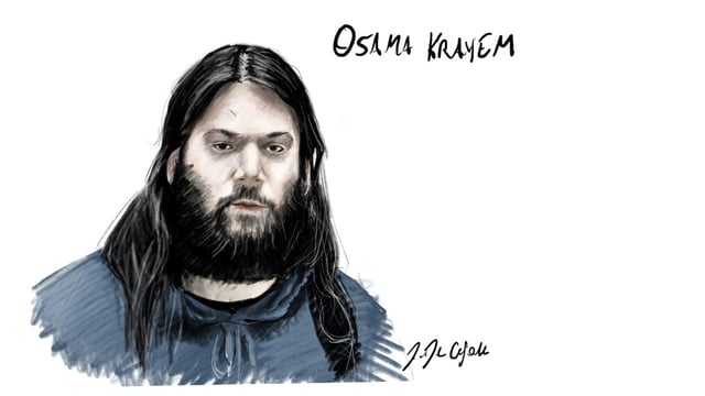 Der schwedische Dschihadist Osama Krayem ist wegen seiner Beteiligung an der grausamen Ermordung eines jordanischen Piloten zu lebenslanger Haft verurteilt worden.