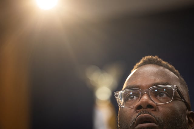 Mayor Brandon Johnson speaks during a City Hall news conference July 3, 2025, after a mass shooting outside of Artis Restaurant and Lounge in River North on July 2, 2025. (Audrey Richardson/Chicago Tribune)