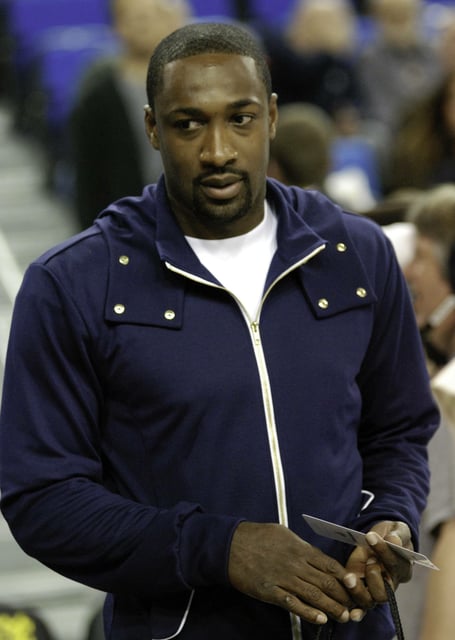 Erst Waffenbesitz, jetzt mutmaßlich illegales Glücksspiel: Ex-NBA-Star Gilbert Arenas wurde in den USA verhaftet (Archivbild).