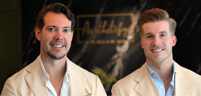 Henrik Heüveldop (Dr. Rick, l.) und Dominik Bettray (Dr. Nick)