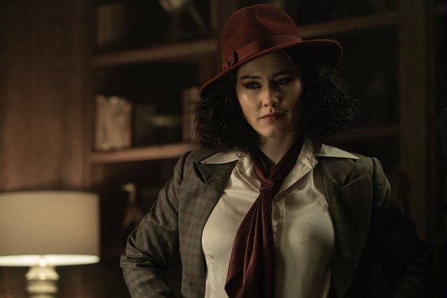 Christina Chong as Laían in season 3 , Episode 4 of Strange New Worlds streaming on Paramount+.