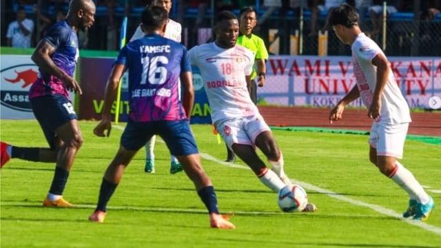 Bodoland FC and Karbi Anglong Morning Star FC players in action | Image: Instagram/@thedurandcup