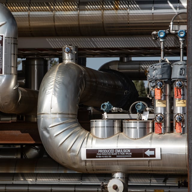 The Cenovus Christina Lake oilsands facility steam-assisted gravity drainage pad southeast of Fort McMurray, Alta., is shown on Wednesday, April 24, 2024. THE CANADIAN PRESS/Amber Bracken