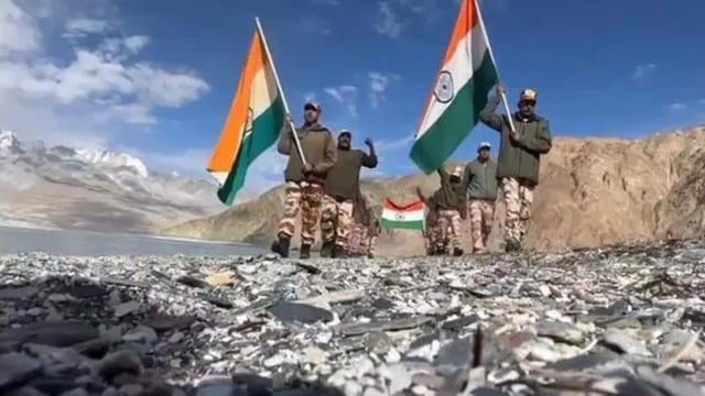 Indo-Tibetan Border Police (ITBP), with a strength of around 103,622, has over 157 border posts along the Indo-China frontier in altitudes ranging from 9,000 feet to 18,700 feet. (Representative photo)