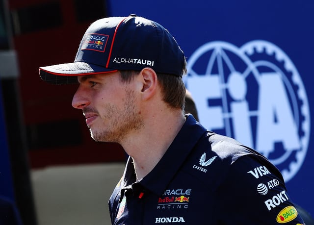 Formula One F1 - Hungarian Grand Prix - Hungaroring, Budapest, Hungary - July 31, 2025 Red Bull's Max Verstappen arrives ahead of the Hungarian Grand Prix REUTERS/Bernadett Szabo