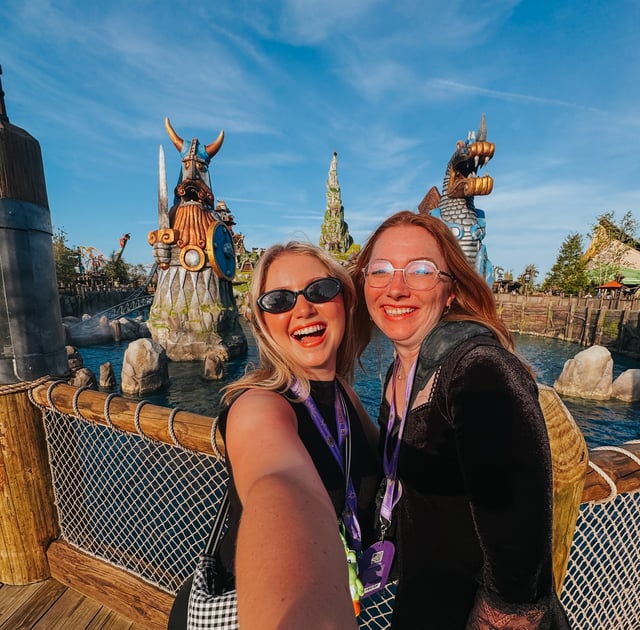 Emma and Quincy in the Isle of Berk!
