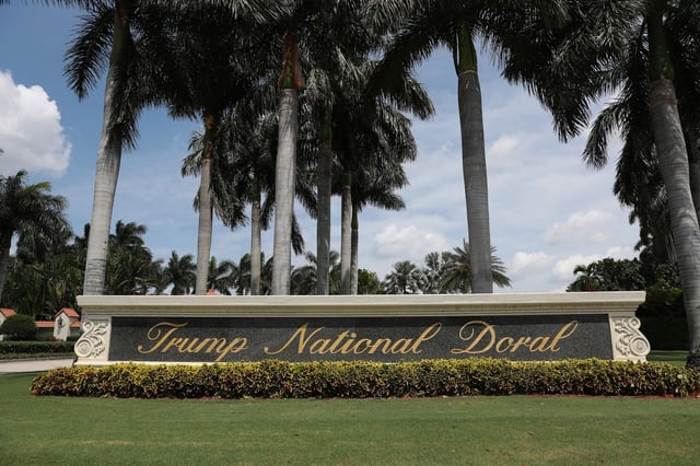 President Donald Trump&#39;s push to host the G20 summit at one of his properties, the Doral resort in Miami, is just the latest example of how he&#39;s intermixed presidential duties with personal interests. (JOE RAEDLE/GETTY IMAGES FILE)