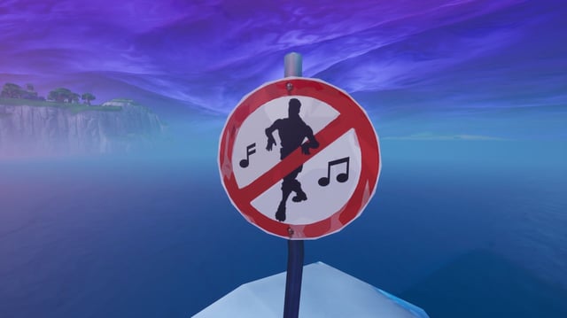 sign of a person dancing with a big "do not do this" slash over it