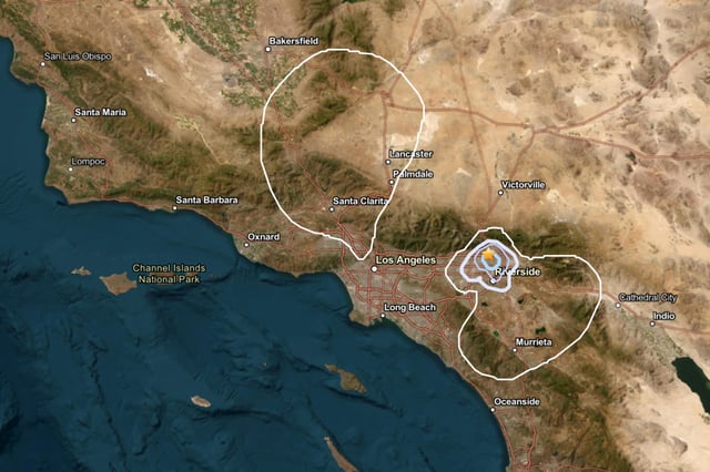 A magnitude-3.0 earthquake was reported in Rialto, Calif., on July 31, 2025.