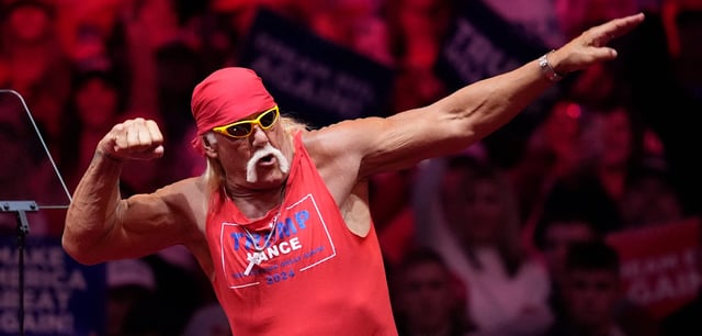 Hulk Hogan im Wahlkampf für Donald Trump