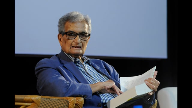 Nobel laureate economist Amartya Sen (HT FILE PHOTO/Samir Jana)