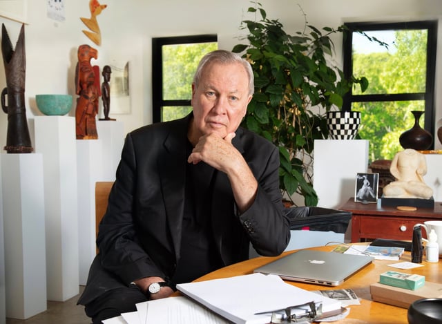 Robert Wilson. Photo by Bronwen Sharp, courtesy of Watermill Center.