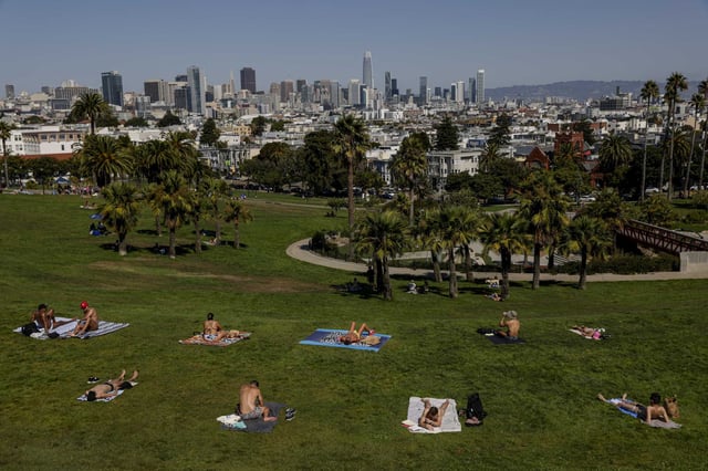 The cast and crew of “Artificial” were spotted at Dolores Park filming this week.