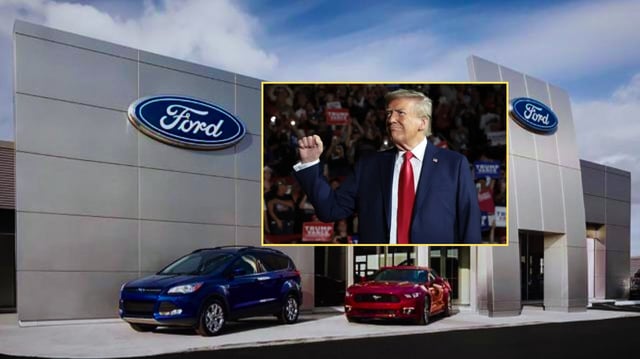 Ford prevé caída de ganancias por impacto de aranceles de Trump. Foto: Especial