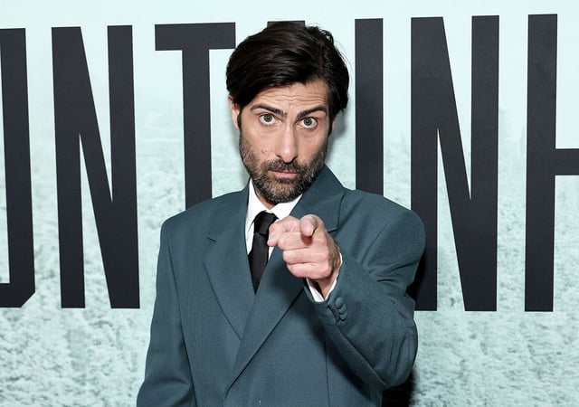 FILE: Jason Schwartzman attends HBO’s “Mountainhead” world premiere at Museum of Modern Art on May 22, 2025 in New York City. 