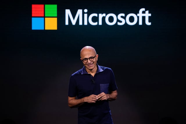 Microsoft CEO Satya Nadella.