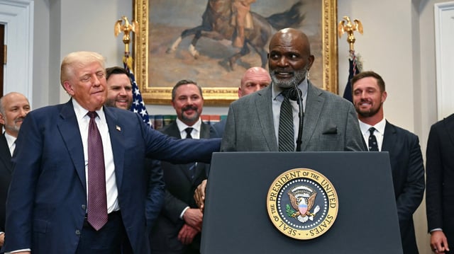 Ex-NFL star Lawrence Taylor declared his loyalty to Trump.