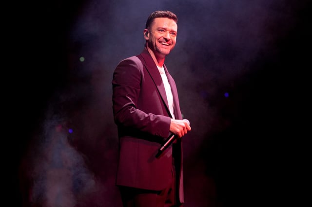 Justin Timberlake se produit sur scène lors de la 11e édition annuelle de We Can Survive d’Audacy au Prudential Center, le 28 septembre 2024, à Newark dans le New Jersey.