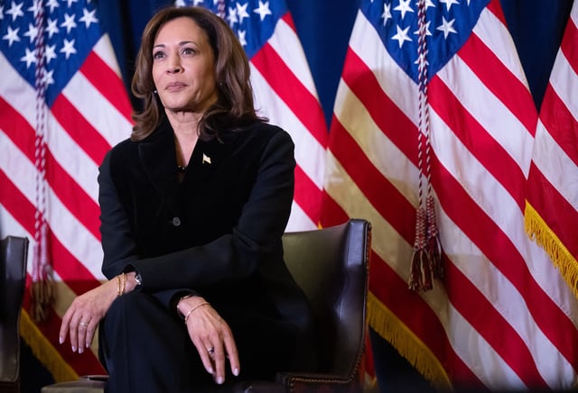 L’ancienne vice-présidente américaine Kamala Harris.