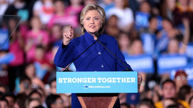 Hillary Clinton runs for president 2016