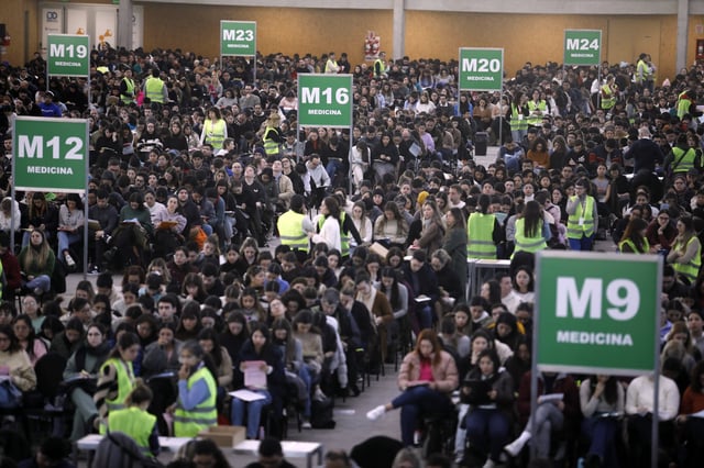 El examen se tomó el 1° de julio pasado en el Parque Olímpico