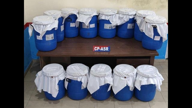 The breakthrough came following investigations into an initial recovery of 35 tramadol tablets, a habit-forming drug, and the arrest of a local peddler, Ravinder Singh, alias Nikka, in an FIR registered at the A-division police station in Amritsar.