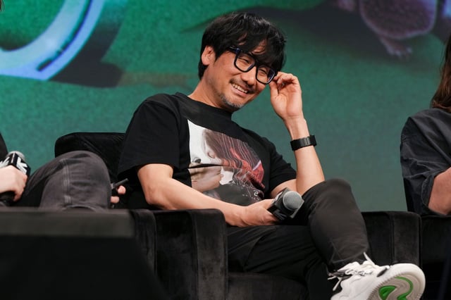 Hideo Kojima at Featured Session Hideo Kojima Presents "DEATH STRANDING 2: ON THE BEACH" at Austin Convention Center on March 09, 2025 in Austin, Texas. (Photo by Amy E. Price/SXSW Conference & Festivals via Getty Images)