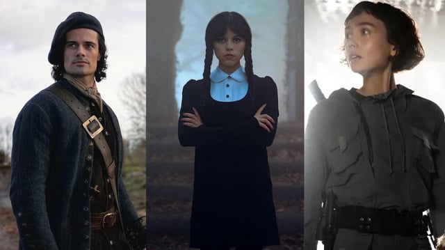 Jamie Roy en 'Blood of my blood', Jenna Ortega en 'Miércoles' y Sydney Chandler en 'Alien: Planeta Tierra'