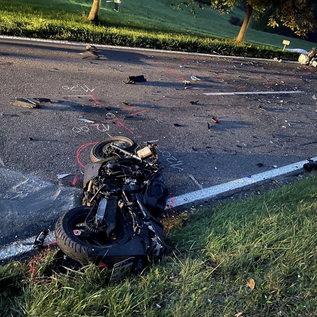 Motorradunfall - Symbolbild