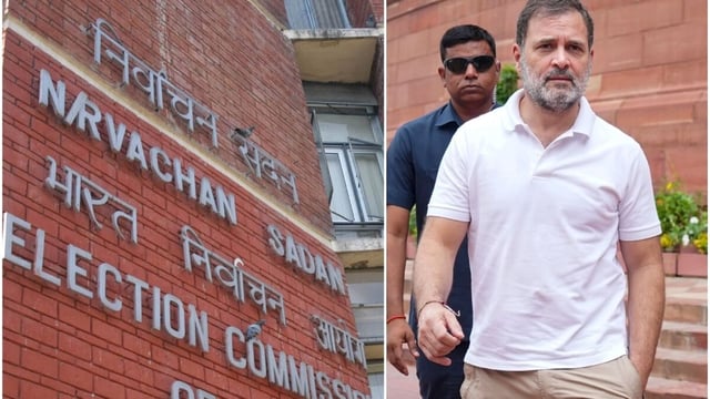 Congress leader Rahul Gandhi claimed that the Opposition has open and shut proof that the Election Commission is involved in vote theft.