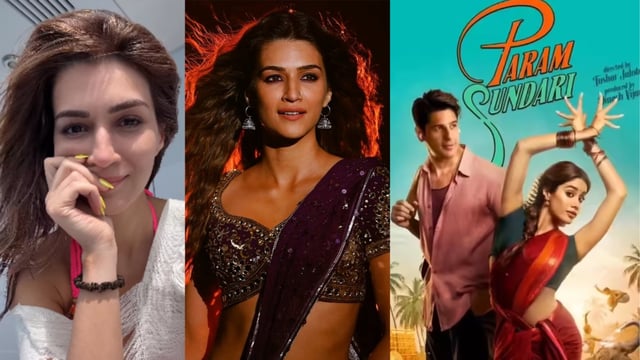 'Param Sundari' Kriti Sanon Sends Love To Sidharth Malhotra-Janhvi Kapoor's Upcoming Film; Latter Calls Her 'OG'