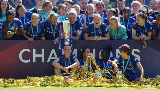 WSL Champions Chelsea 2024-25 