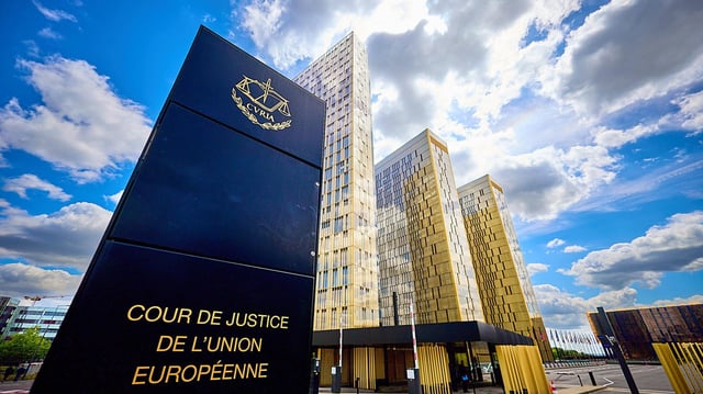 Der Europäische Gerichtshof in luxemburg