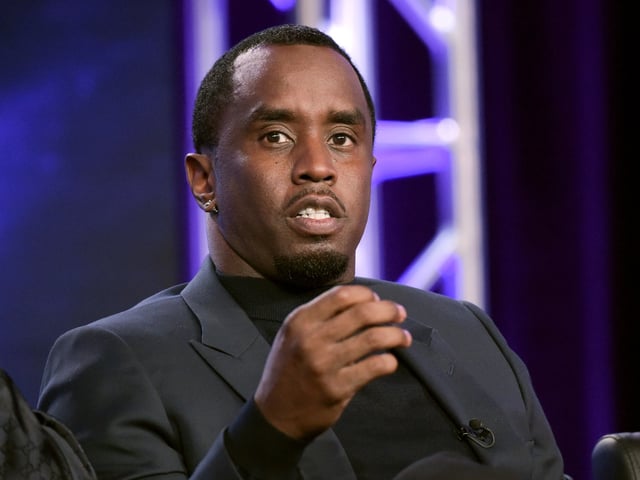FILE -Sean 'Diddy' Combs participates in "The Four" panel during the FOX Television Critics Association Winter Press Tour in Pasadena, Calif., Jan. 4, 2018. (Photo by Richard Shotwell/Invision/AP, File)
